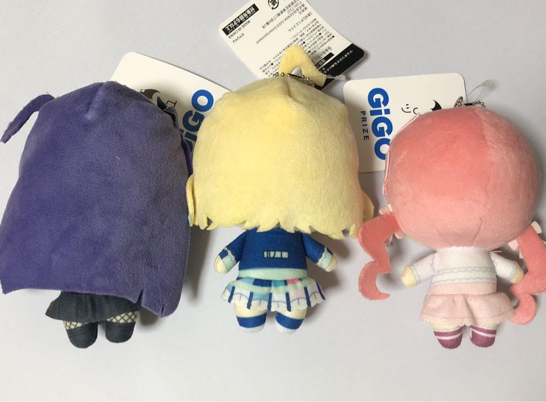 GiGO限定　ツユ オリジナルぬいぐるみ マスコット 全3種セット ツユオリジナルぬいぐるみ アンダーシリーズ～GIGO限定